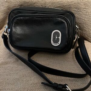 GENTLY LOVED Coach Nylon and Leather Court Crossbody Bag